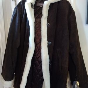 Wilson suede coat